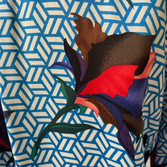 Equipment silk button down floral top / S - Picture 3 of 5